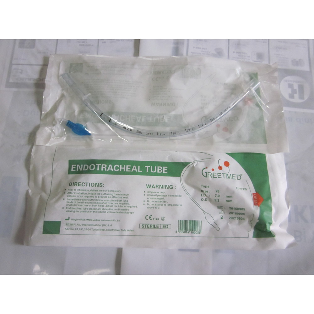 ỐNG ĐẶT NỘI KHÍ QUẢN (ENDOTRACHEAL TUBE)